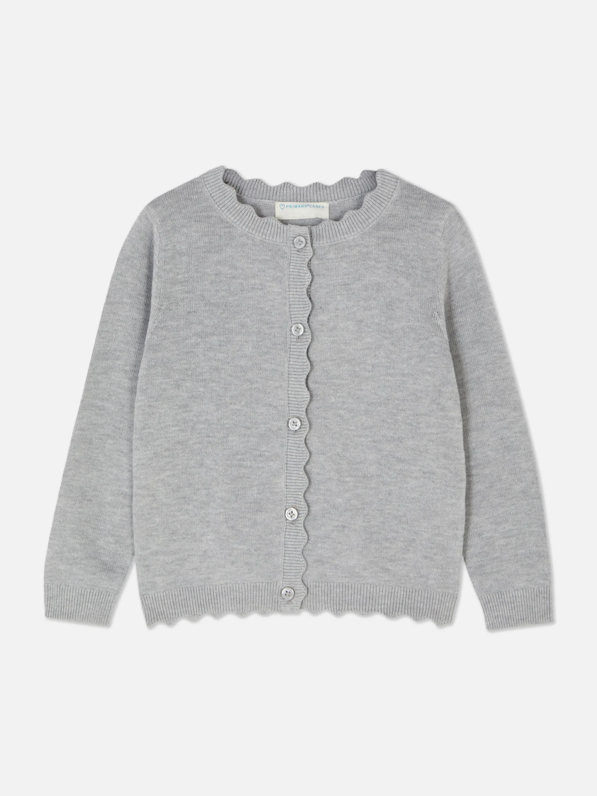 Vest Met Knoopsluiting En Geschulpte Rand
