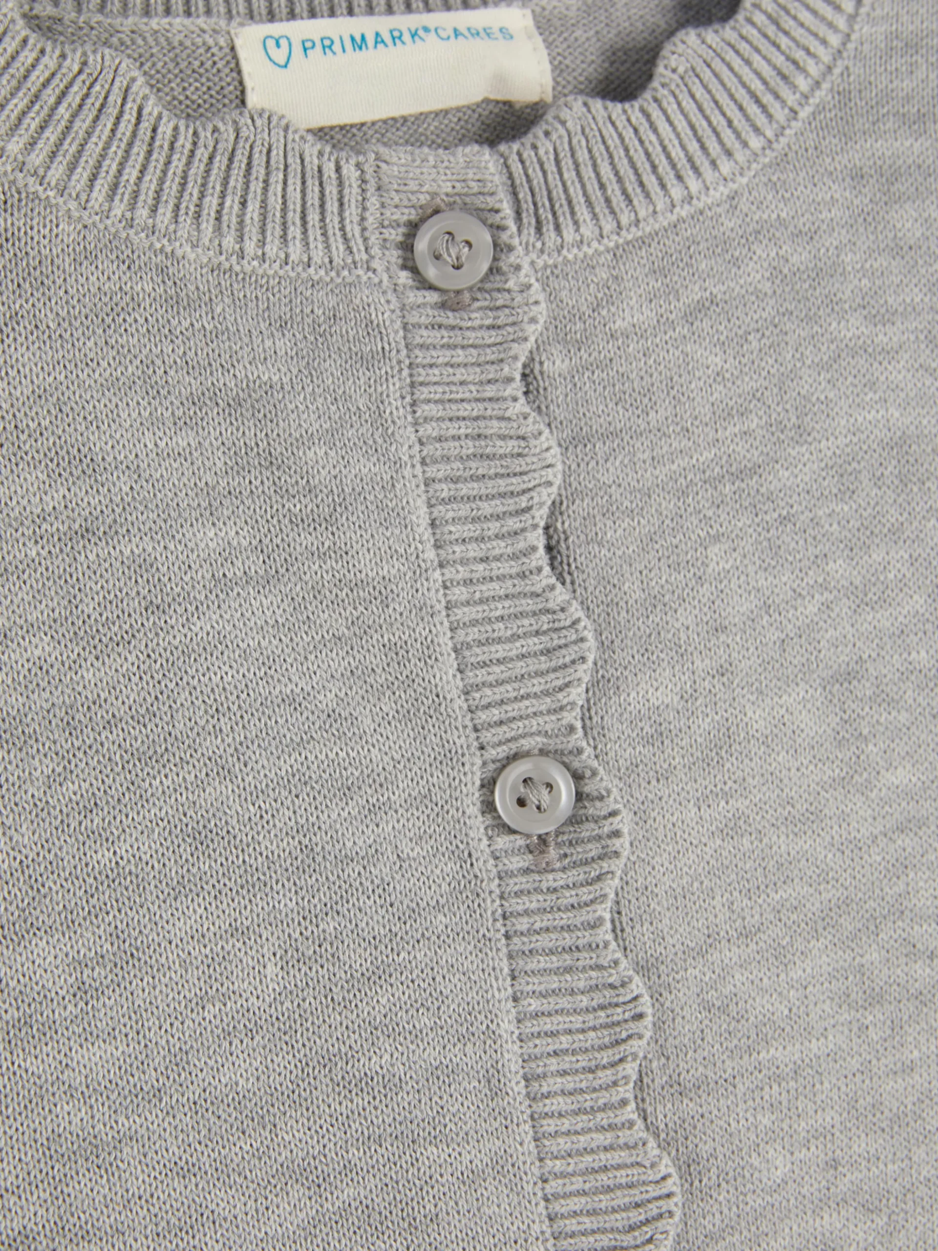 Vest Met Knoopsluiting En Geschulpte Rand