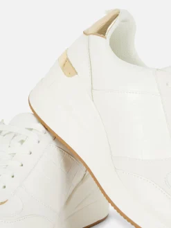 Vetersneakers Met Sleehak