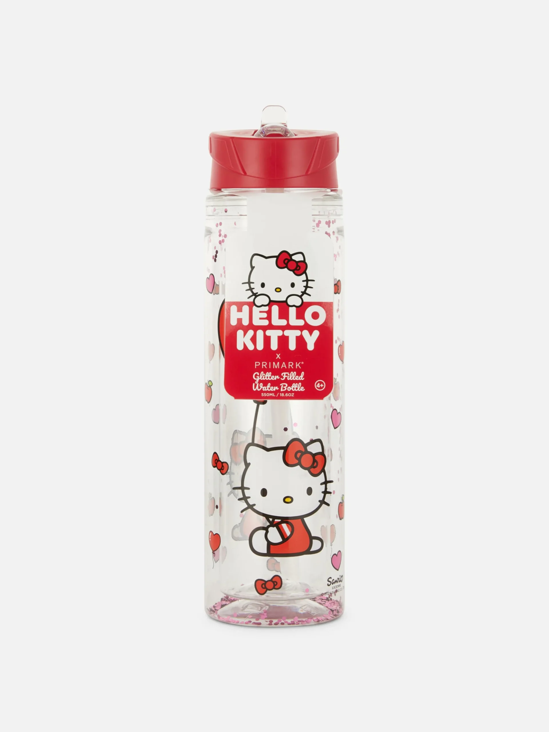 Waterfles Met Glitter Hello Kitty