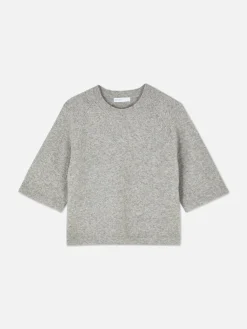 Wijdvallend Gebreid T-shirt