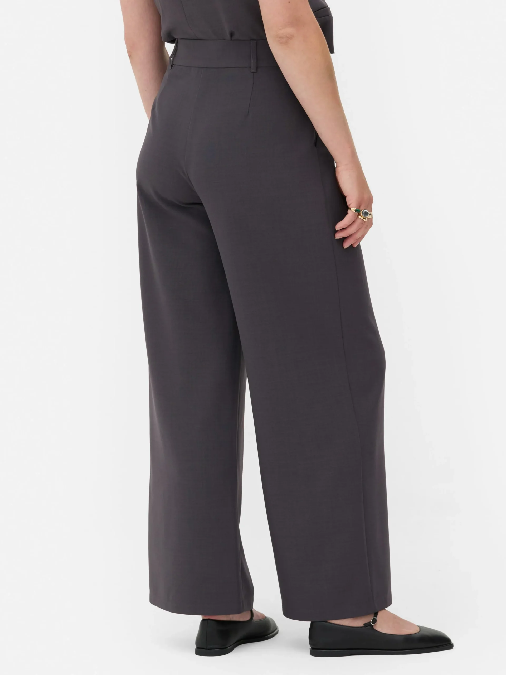 Wijdvallende Broek Met Dad-fit Rita Ora