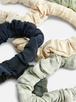 Zachte Micro-scrunchies, Set Van 6