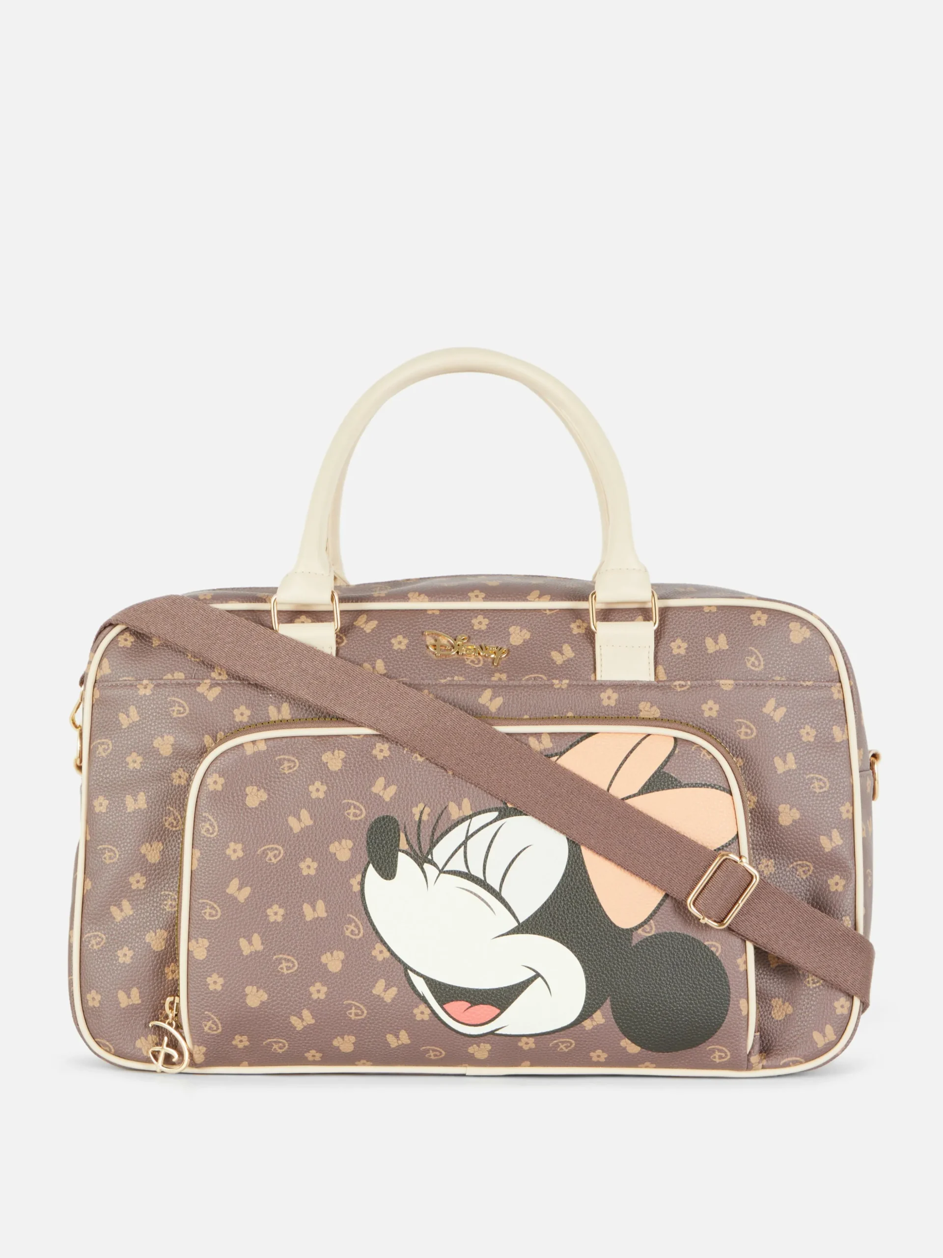 Zwart-witte Weekendtas Disney's Minnie Mouse