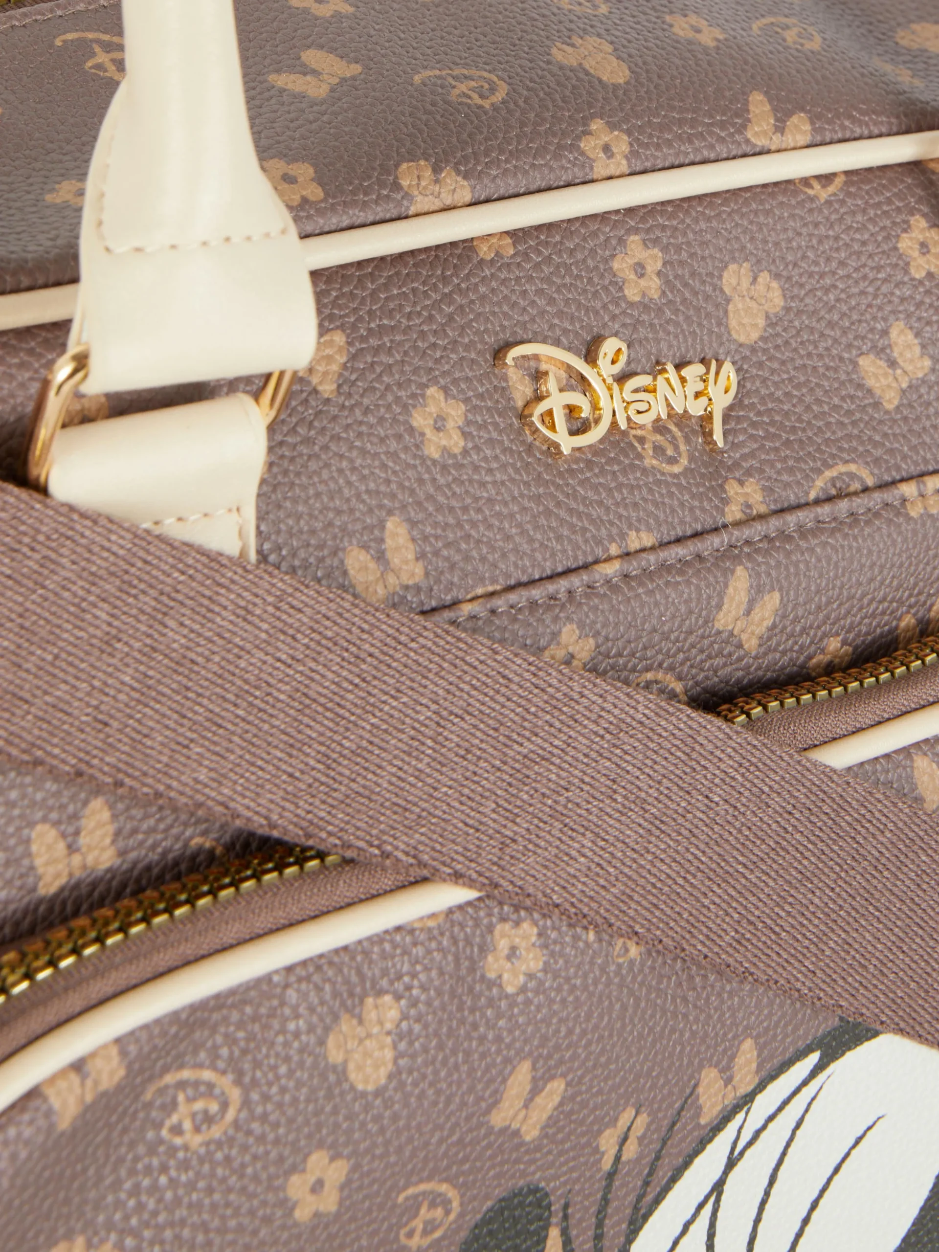 Zwart-witte Weekendtas Disney's Minnie Mouse